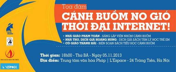 Hội thảo “Cánh buồm no gió - thời đại internet”